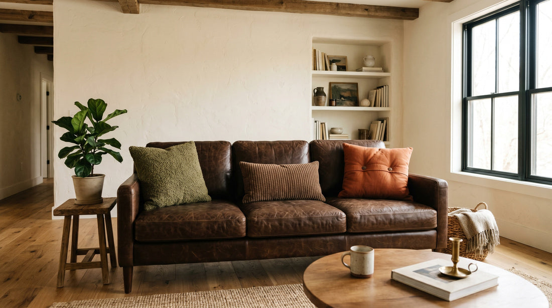 Best Throw Pillows for a Leather Couch: 2026 Style Guide
