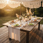 Natural Jute Woven Placemats Set of 6 - 13 inch Round - Larissa Home Decor