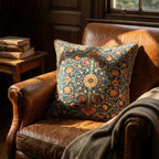 William Morris Floral Velvet Pillow Cover - Larissa Home Decor - US - Pillow Cover