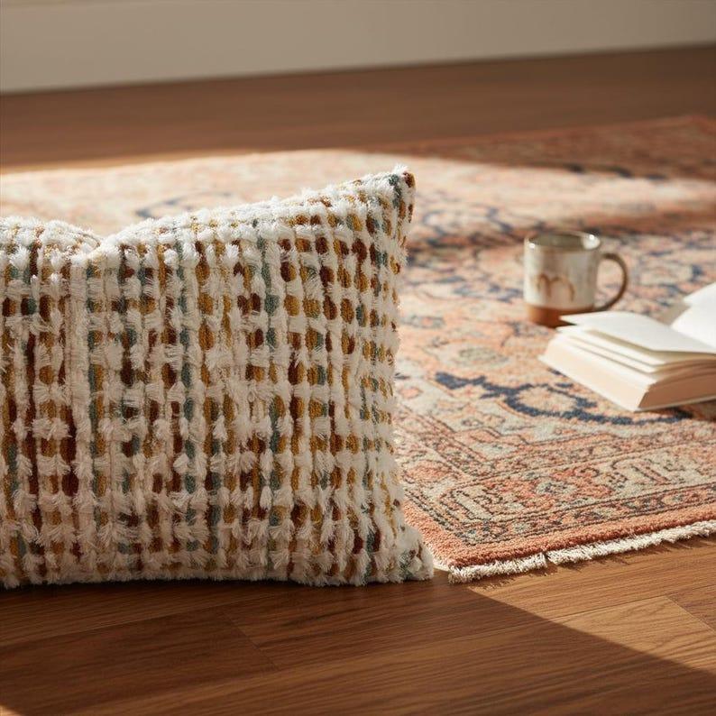 Boho Chenille Tufted Pillow Cover - Larissa Home Decor - US - Pillow Cover