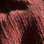 Burgundy Chenille Pillow Covers Set Of 2