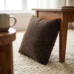 Brown Chenille Pillow Covers Set Of 2