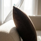Brown Chenille Pillow Covers Set Of 2
