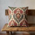 Gobelin Tapestry Pillow Cover Floral Botanical Cushion Cover