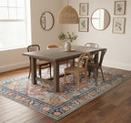 Boho Medallion Washable Area Rug - Larissa Home Decor - US - Area Rug