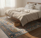 Boho Medallion Washable Area Rug - Larissa Home Decor - US - Area Rug