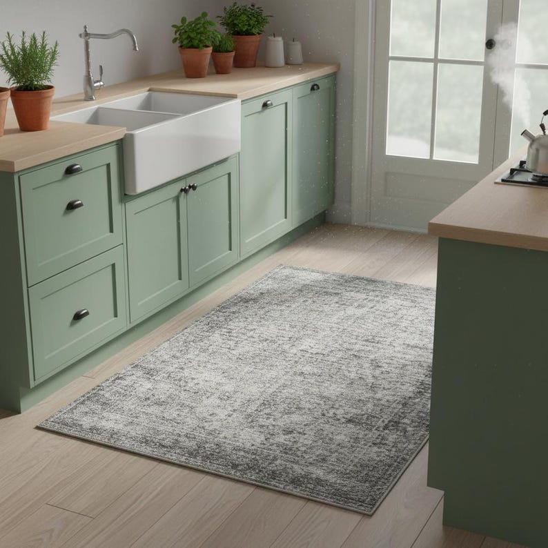 Washable Vintage Distressed Area Rug - Larissa Home Decor - US - Area Rug