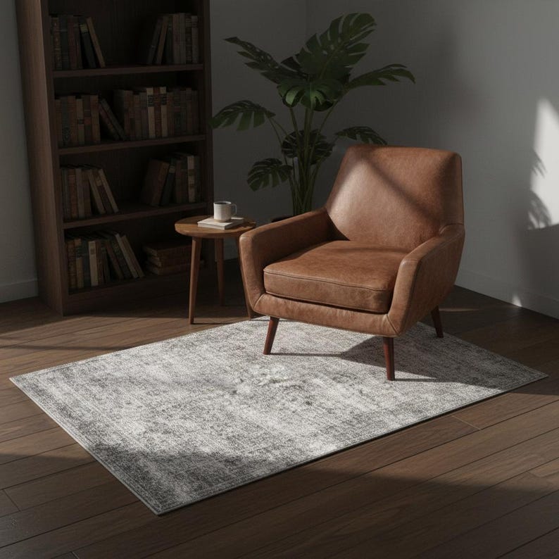Washable Vintage Distressed Area Rug - Larissa Home Decor - US - Area Rug