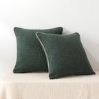 Boucle Pillow Covers Set of 2 - Larissa Home Decor - US - Pillow Cover