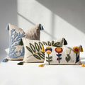 Artisan Embroidered Throw Pillow Cover Bundle – Set of 3