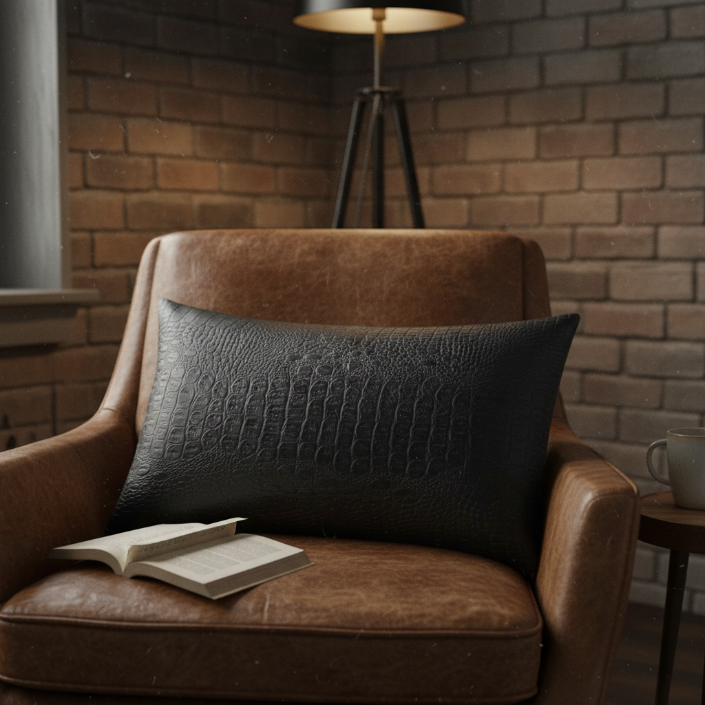 Leather Pillow Cover  - Larissa Home Decor - US - Pillow Cover