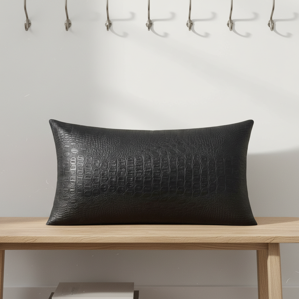 Leather Pillow Cover  - Larissa Home Decor - US - Pillow Cover