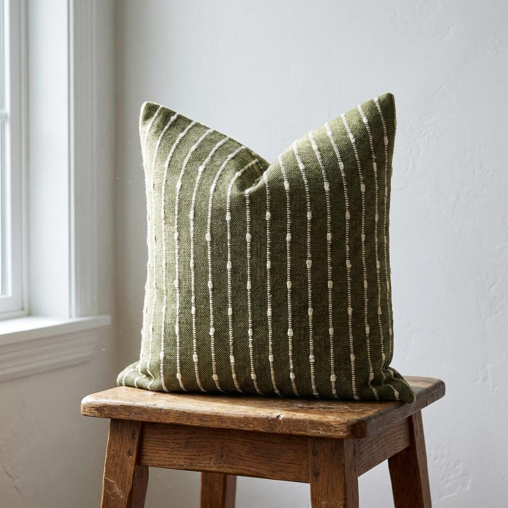 Jacquard Boucle Pillow Covers Set of 2 - Larissa Home Decor