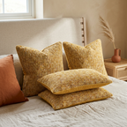 Textured Chenille Throw Pillow Covers Set of 2, Boho Farmhouse Cushion Cover
