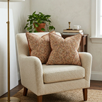 Textured Chenille Throw Pillow Covers Set of 2, Boho Farmhouse Cushion Cover